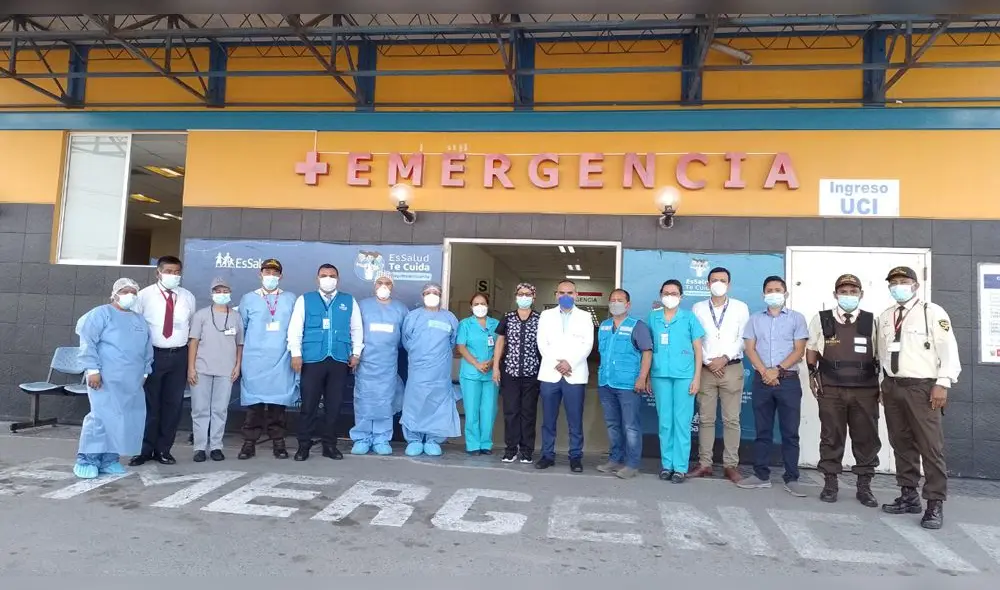 Después de 2 años, se retomó la atención en el servicio de emergencia no COVID-19 en el hospital Luis Heysen. Foto: EsSalud