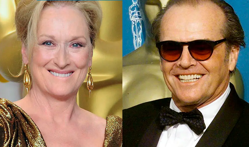 Meryl Streep y Jack Nicholson son dos de los actores que más Oscar han ganado en la historia. Foto: composición La República