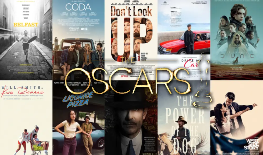 La competencia por los Oscar 2022 está más reñida que antes. Foto: composición / Warner / Netflix