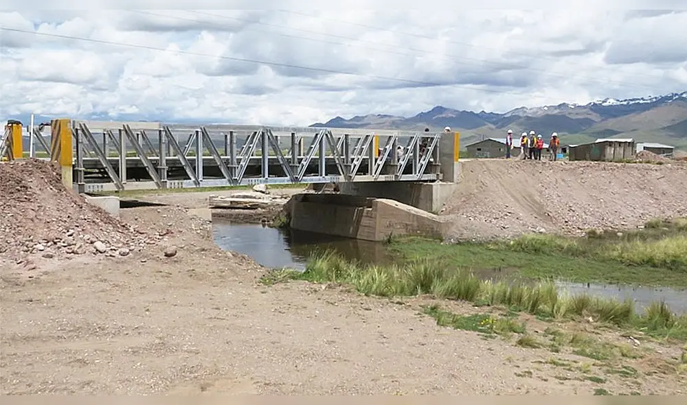 Las estructuras facilitarán el traslado de sus productos agrícolas hacia los mercados locales. Foto: MTC