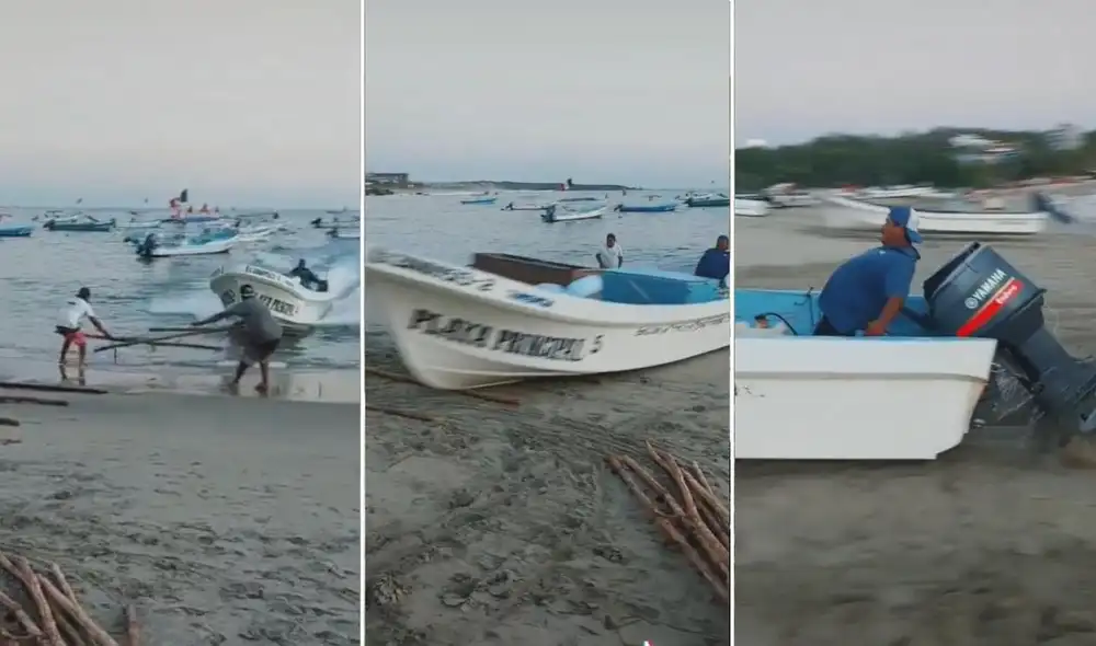 La viral escena, que fue compartido en las redes sociales, logró obtener miles de reacciones en poco tiempo. Foto: captura de TikTok