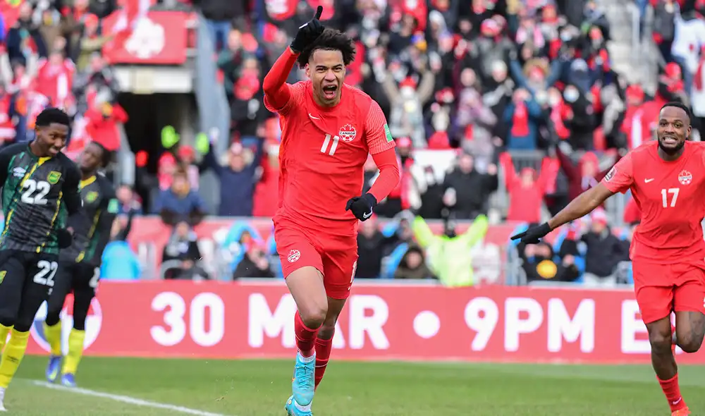 La escuadra canadiense clasificó al Mundial Qatar 2022. Foto: Twitter Canadá La escuadra canadiense clasificó al Mundial Qatar 2022. Foto: Twitter Canadá