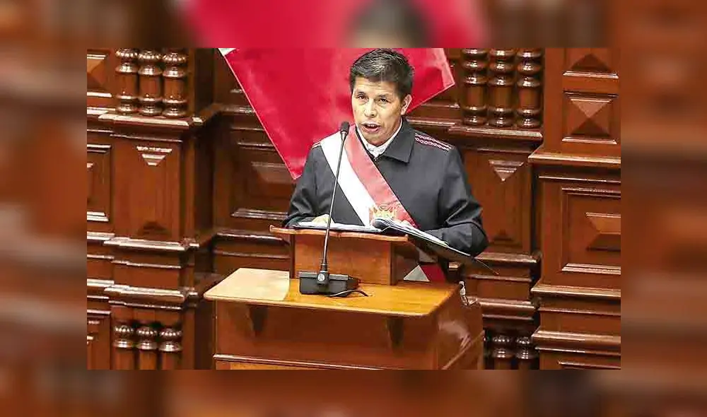 El presidente Pedro Castillo acudirá al Congreso el lunes 28 de marzo. Foto: difusión