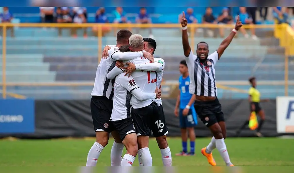 Costa Rica marcha en la cuarta casilla de la tabla. Foto: Twitter Selección de Costa Rica Costa Rica marcha en la cuarta casilla de la tabla. Foto: Twitter Selección de Costa Rica