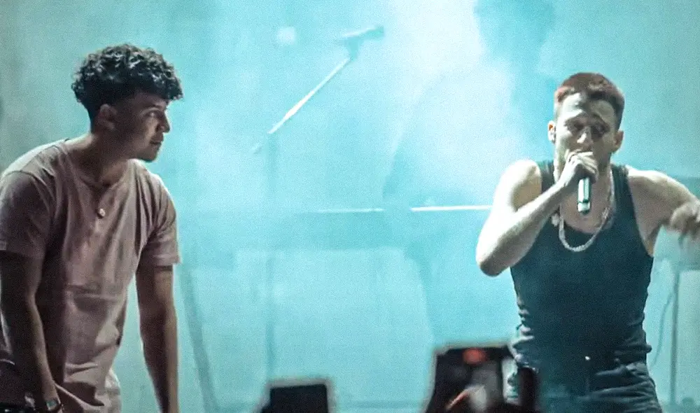 Valles T y Wos, leyendas del freestyle. Foto: canal oficial de Valles T en YouTube