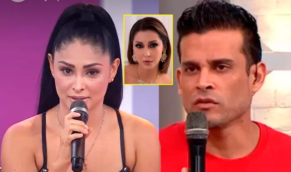 Pamela Franco habló de Christian Domínguez. Foto: captura América TV