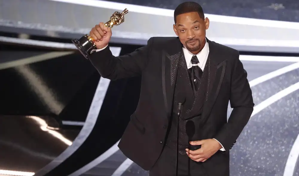 Will Smith se llevó su primer Oscar por "El método Williams". FOTO: EFE