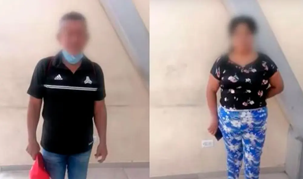 La pareja podría enfrentar una condena de 19 años de prisión efectiva porque también existe el grado de parentesco de los victimarios con las víctimas. Foto: captura de video