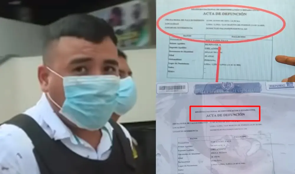 Investigan si funcionarios de Reniec estarían involucrados en validación de acta de defunción de Willi Willi. Foto: captura Panamericana