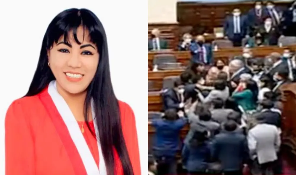 Es la segunda vez que Olivos oficia en el Congreso pero primera que entra en un cargo por mandato popular. Foto: composición LR/Congreso/captura. Es la segunda vez que Olivos oficia en el Congreso pero primera que entra en un cargo por mandato popular. Foto: composición LR/Congreso/captura.