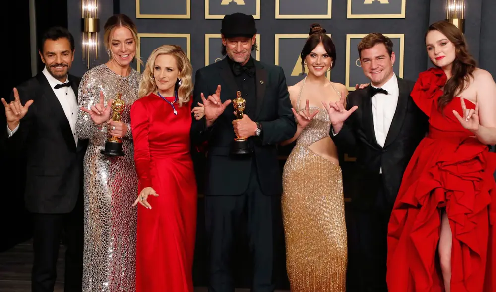 "CODA" se coronó como la mejor película en los Premios Oscar 2022. FOTO: EFE "CODA" se coronó como la mejor película en los Premios Oscar 2022. FOTO: EFE