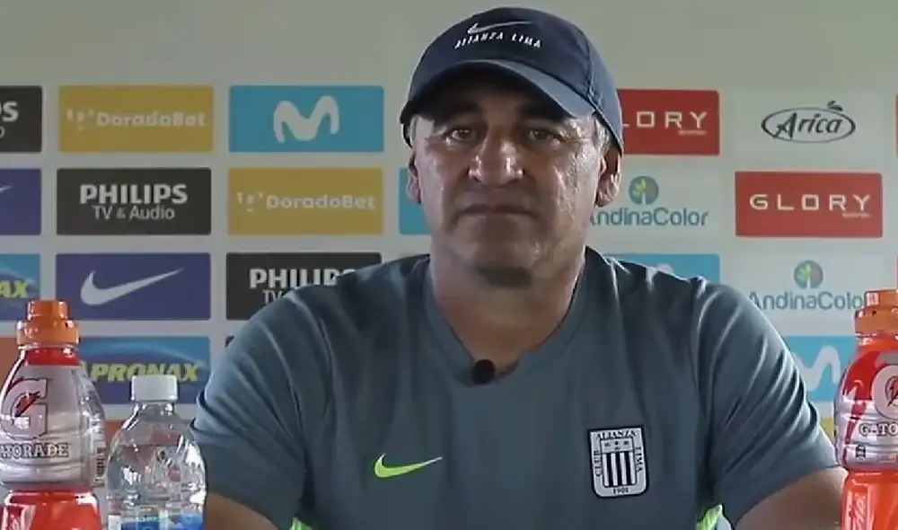 Carlos Bustos declaró en la previa del partido ante Sport Huancayo. Foto: Alianza Lima