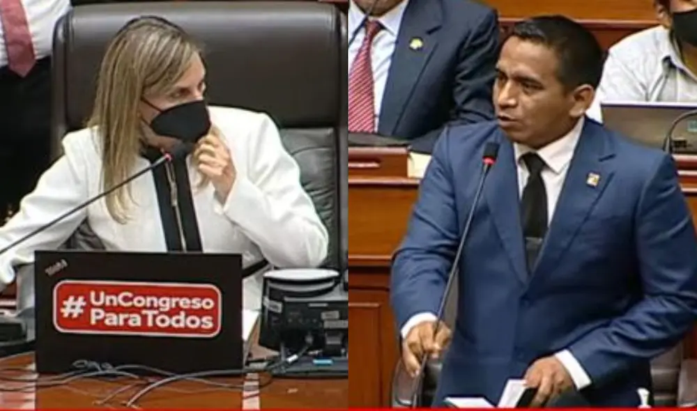 Elvis Vergara, vocero de Acción Popular, fue uno de los sindicados por Karelim López como uno de "Los niños" por coordinar con Pedro Castillo. Foto: Congreso Elvis Vergara, vocero de Acción Popular, fue uno de los sindicados por Karelim López como uno de "Los niños" por coordinar con Pedro Castillo. Foto: Congreso