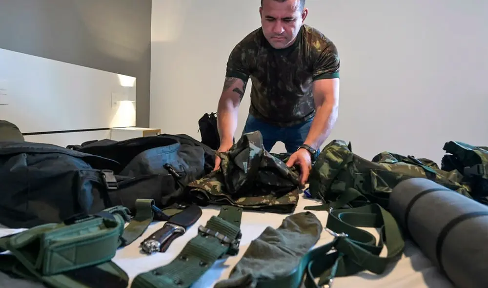 En la Legión Internacional para la Defensa de Ucrania aseguraron que no hay restricciones para brasileños. Foto: AFP