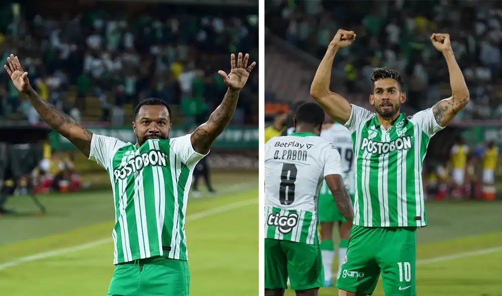 Atlético Nacional es líder de la Liga BetPlay 2022 con 27 puntos. Foto: composición Atlético Nacional Atlético Nacional es líder de la Liga BetPlay 2022 con 27 puntos. Foto: composición Atlético Nacional