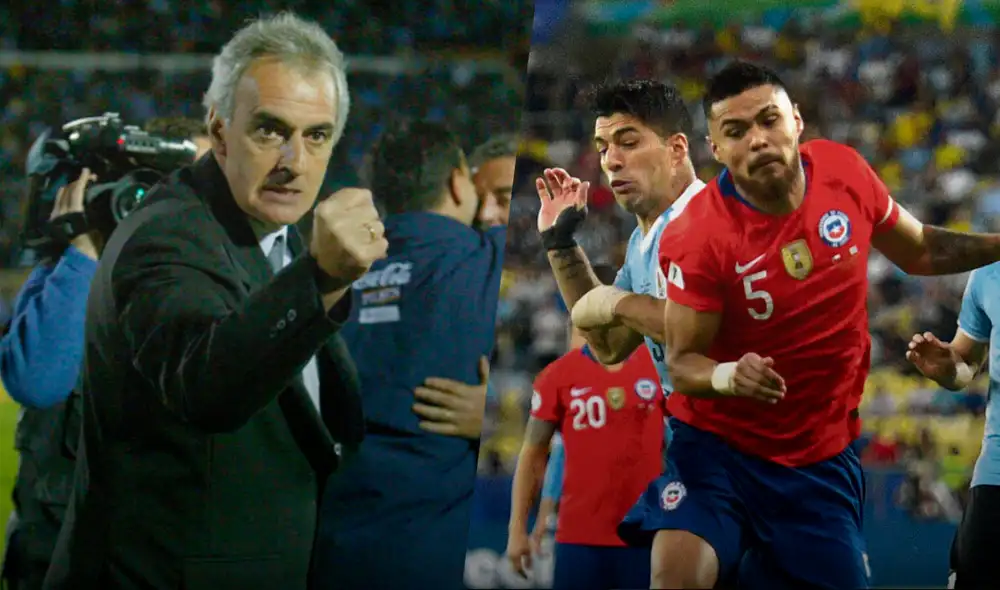 Jorge Fossati no se guardó nada y habló sobre el Chile vs. Uruguay. Foto: composición GLR/AFP Jorge Fossati no se guardó nada y habló sobre el Chile vs. Uruguay. Foto: composición GLR/AFP