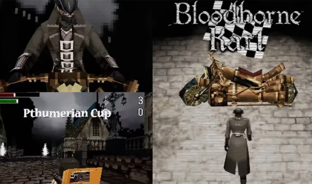 Son carreras arcade ambientadas en Yharnam. Foto: Vandal