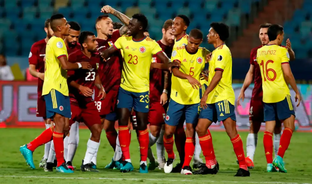 Venezuela vs. Colombia: la Vinotinto está eliminada y el Tricolor aún tiene chances. Foto: EFE Venezuela vs. Colombia: la Vinotinto está eliminada y el Tricolor aún tiene chances. Foto: EFE