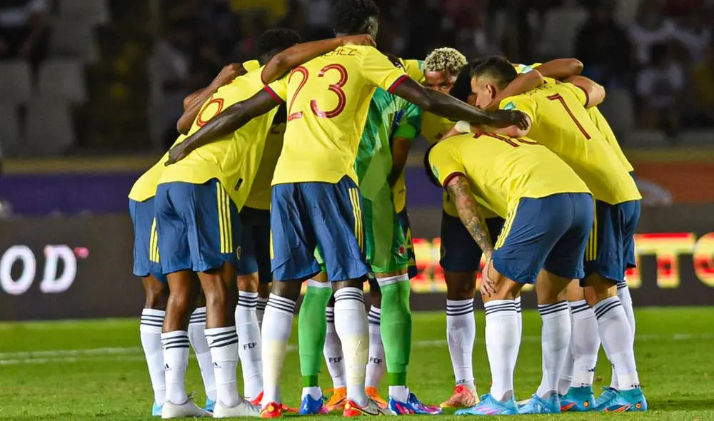 Colombia gana a Venezuela y sueña con el repechaje al Mundial Qatar 2022. Foto: @CONMEBOL