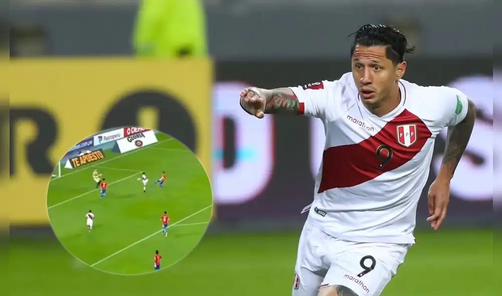 Gianluca Lapadula anotó el primero de la selección peruana ante Paraguay. Foto: FPF