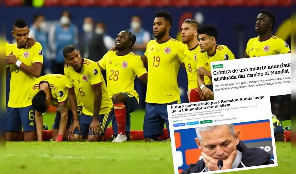 Colombia se quedó a un punto de lograr su clasificación al repechaje. Foto: Copa América/captura Pulzo/captura Publimetro
