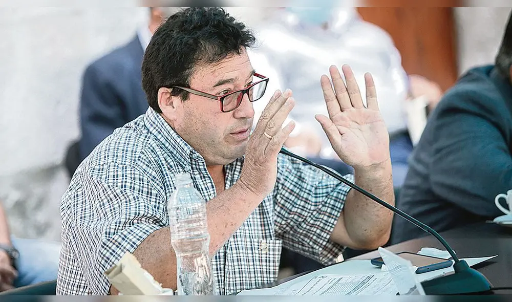 Se abstuvo. Edwin Martínez no tomó posición sobre la vacancia. Foto: La República Se abstuvo. Edwin Martínez no tomó posición sobre la vacancia. Foto: La República