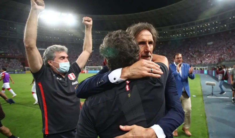 Ricardo Gareca logró alcanzar el repechaje por segunda vez de manera consecutiva. Foto: Twitter/@Selección Perú