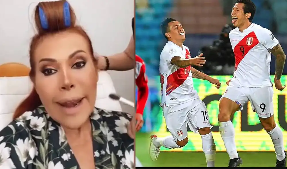 Magaly Medina también estuvo atenta al partido de Perú vs. Paraguay. Foto: composición/ Instagram/ EFE Magaly Medina también estuvo atenta al partido de Perú vs. Paraguay. Foto: composición/ Instagram/ EFE
