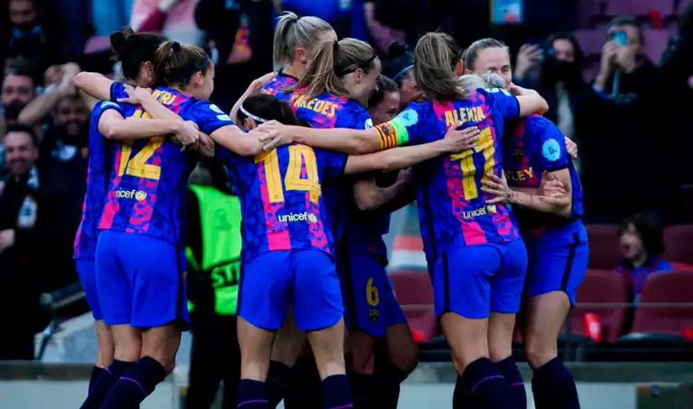 FC Barcelona derrotó a Real Madrid por 5-2 en el Camp Nou: Foto: FC Barcelona Femenino FC Barcelona derrotó a Real Madrid por 5-2 en el Camp Nou: Foto: FC Barcelona Femenino