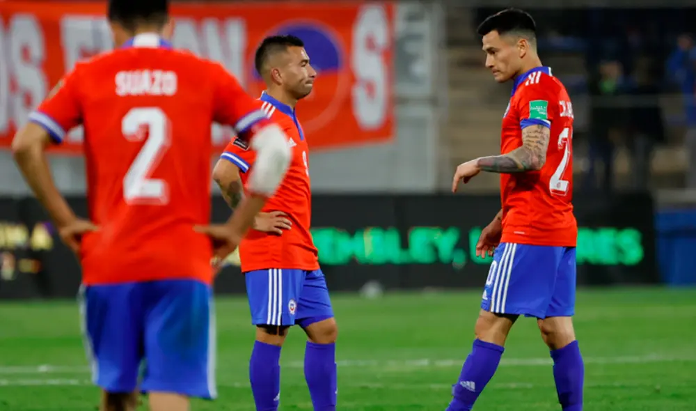 Selección chilena cayó ante Uruguay por 2-0. Foto: EFE