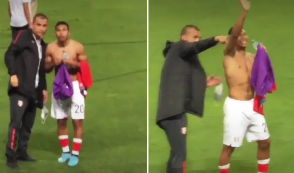 Edison Flores fue titular en el triunfo de Perú sobre Paraguay. Foto: captura/TikTok Edison Flores fue titular en el triunfo de Perú sobre Paraguay. Foto: captura/TikTok