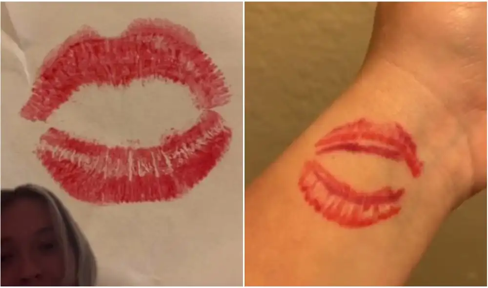 Joven quiso un tatuaje en homenaje su madre y queda decepcionada con el resultado. Foto: captura de TikTok. Joven quiso un tatuaje en homenaje su madre y queda decepcionada con el resultado. Foto: captura de TikTok.