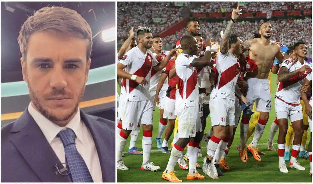 Fouillioux destacó le trabajo en equipo que permitó a la selección peruana seguir luchando un cupo al mundial. Foto: composición LR/Twitter Gonzalo Fouillioux/EFE