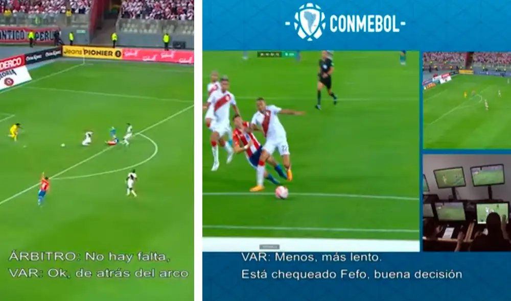 La selección peruana logró superar a Paraguay por 2-0 en la última fecha de las eliminatorias sudamericanas. Foto: captura de Conmebol