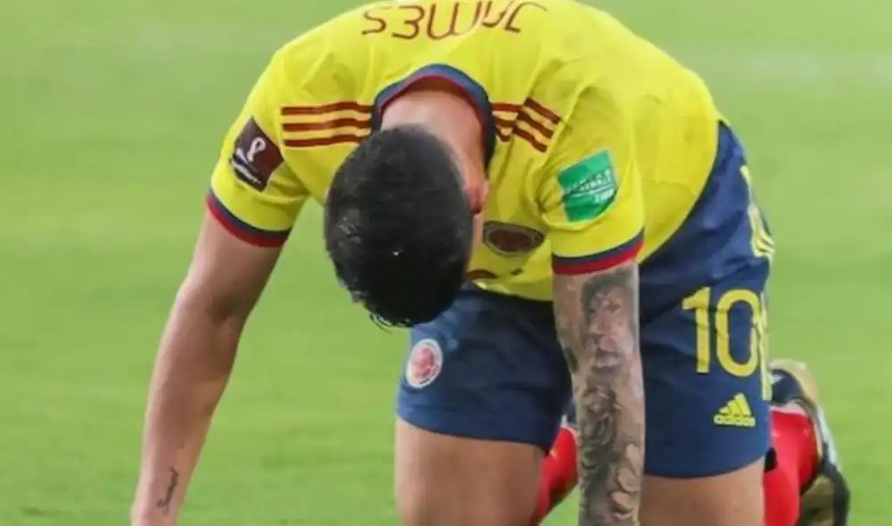 James Rodríguez se pronunció tras la eliminación de Colombia de la Copa del Mundo. Foto: Instagram/James Rodríguez