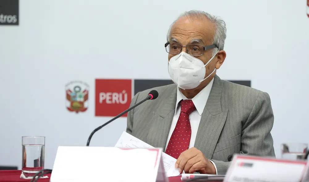 Aníbal Torres juró como presidente del Consejo de Ministros el último 8 de febrero de 2022. Foto: PCM