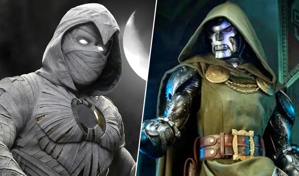 La serie "Moon Knight" tendría conexión con Los 4 fantásticos y el villano Doom. Foto: composición / Marvel Studios