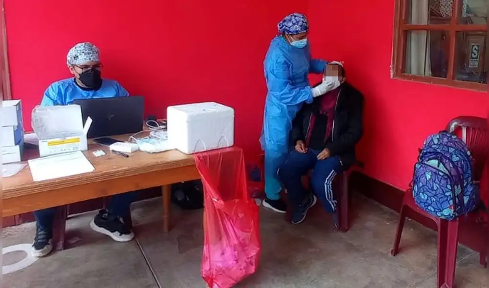 Se espera el resultado de las pruebas moleculares aplicadas a los maestros. Foto: Red de Salud Huaylas Norte. Se espera el resultado de las pruebas moleculares aplicadas a los maestros. Foto: Red de Salud Huaylas Norte.