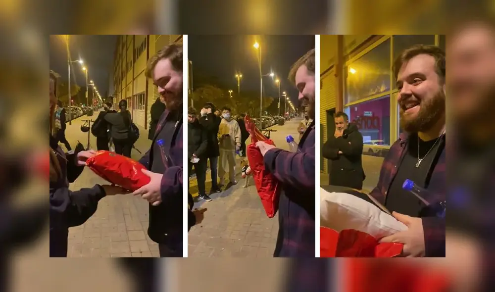 La grabación sumó alrededor de 13 millones de reproducciones en la red social. Foto: captura de TikTok