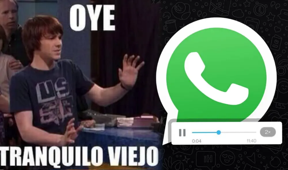 ¡Oye tranquilo, viejo! Así puedes enviar audios con la voz del famoso personaje de Drake & Josh. Foto: Composición/Nickelodeon