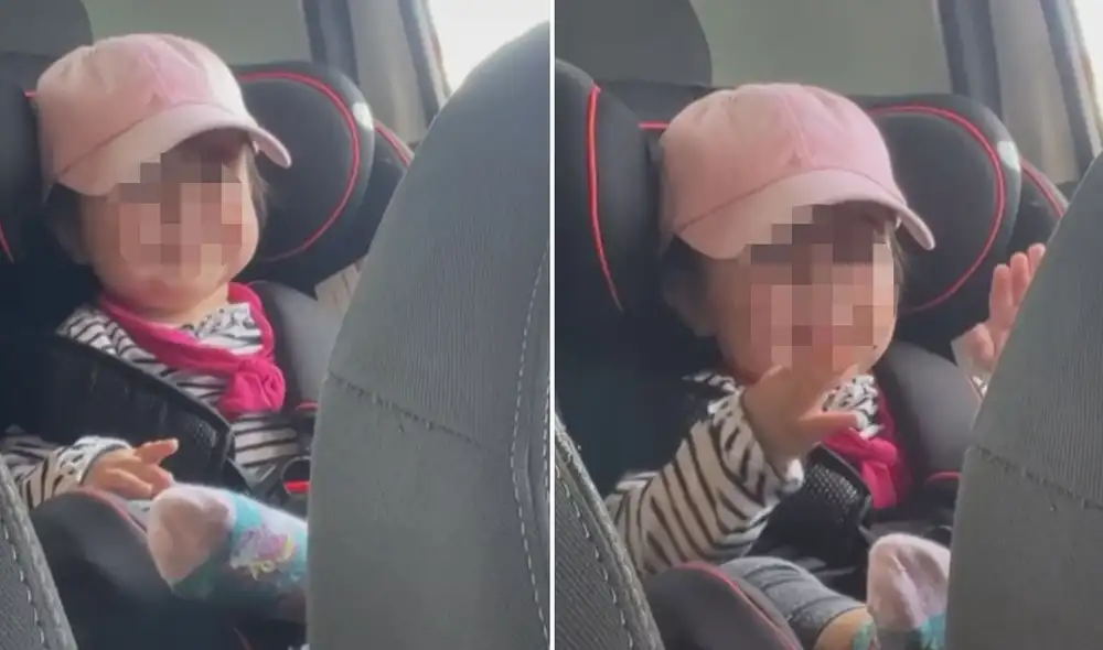 Miles de usuarios quedaron encantados con la conducta de esta pequeña. Foto: captura de TikTok