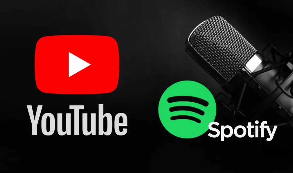 La feroz competencia que le ha plantado Spotify a YouTube en el terreno de los podcast ha hecho que pierda estrellas como Joe Rogan. En Google ya no piensan ceder más. Foto: iStock/composición