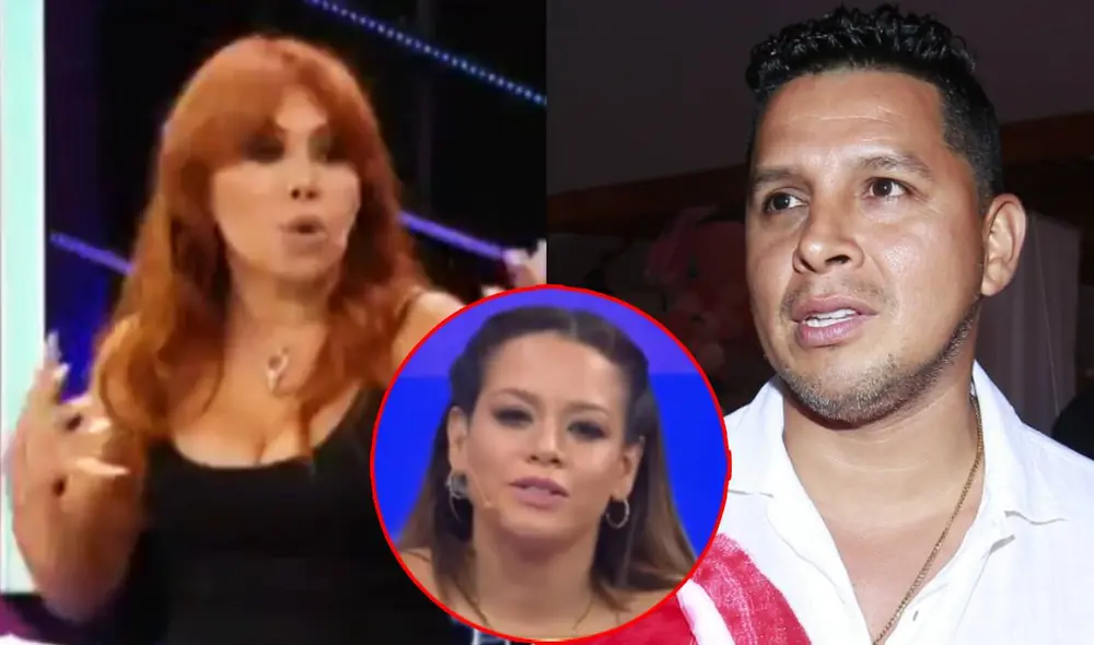 Magaly Medina preocupada por Flor Polo tras separación de Néstor Villanueva. Foto: composición/ captura de ATV/ La República
