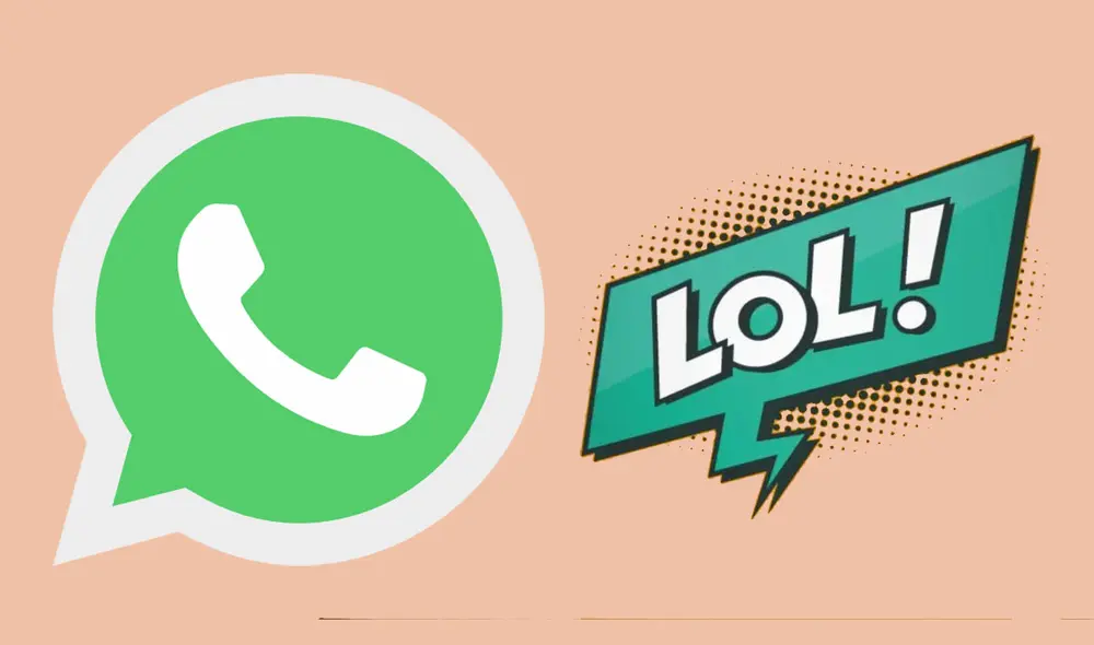 Los usuarios de WhatsApp suelen utilizar esta combinación de letras cuando un amigo les envía un meme. Foto: composición LR