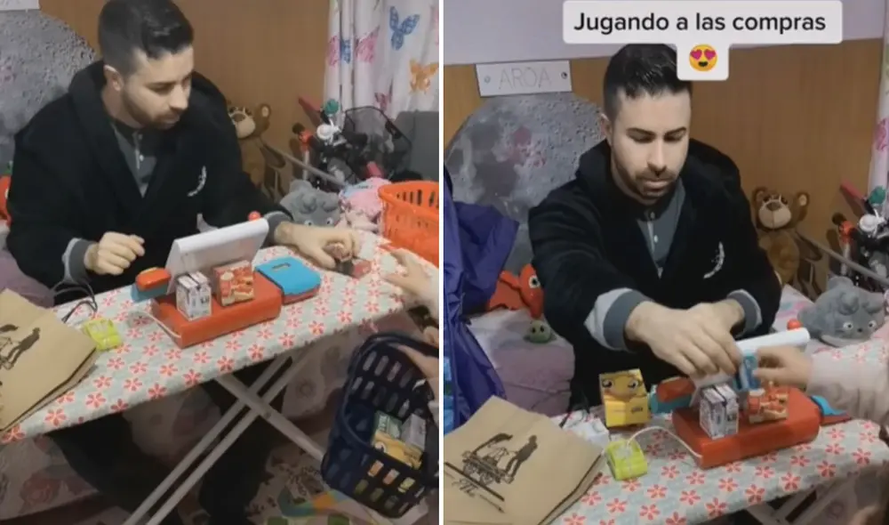 Miles de usuarios quedaron cautivados con esta tierna escena. Foto: captura de TikTok