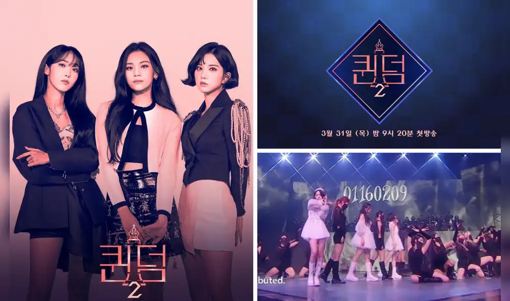 VIVIZ, ex GFRIEND, sorprendieron a fans en Queendom 2. Foto composición: Mnet y Twitter