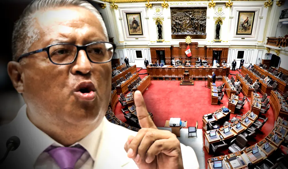 Moción de censura en contra de Hernán Condori fue presentada con 33 firmas de diferentes bancadas. Foto: composición de Gerson Cardoso/La República