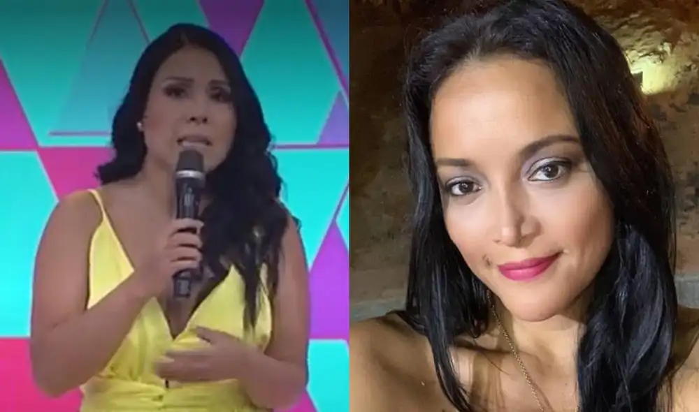 Tula Rodríguez y Mariella Zanetti trabajaron juntas como bailarinas. Foto: captura/América Tv, Mariella Zanetti/Facebook