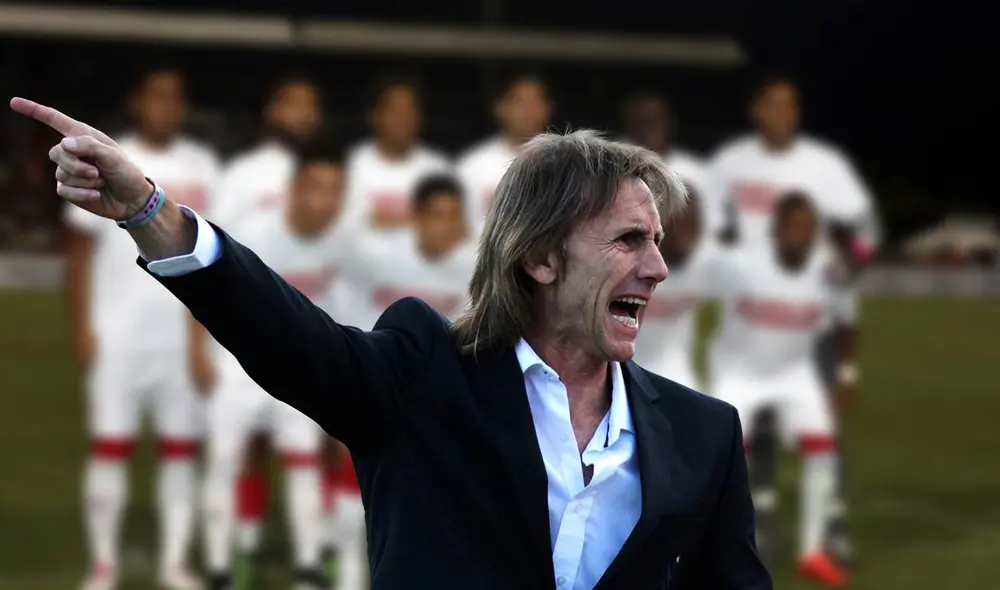 Ricardo Gareca cumple 7 años al mando de la Blanquirroja. Foto: AFP