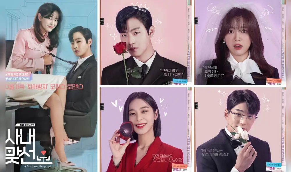 "A business proposal" es una comedia romántica con Ahn Hyo Seop y Kim Se Jeong. Foto composición: La República